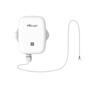 Milesight EM300-DI LoRaWAN pulse counter with temperature and humidity sensors and IP67 rating.