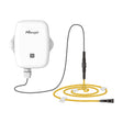 Milesight EM300-ZLD LoRaWAN zone leak detection sensor with 3-meter water sensing cable and IP67 rating.