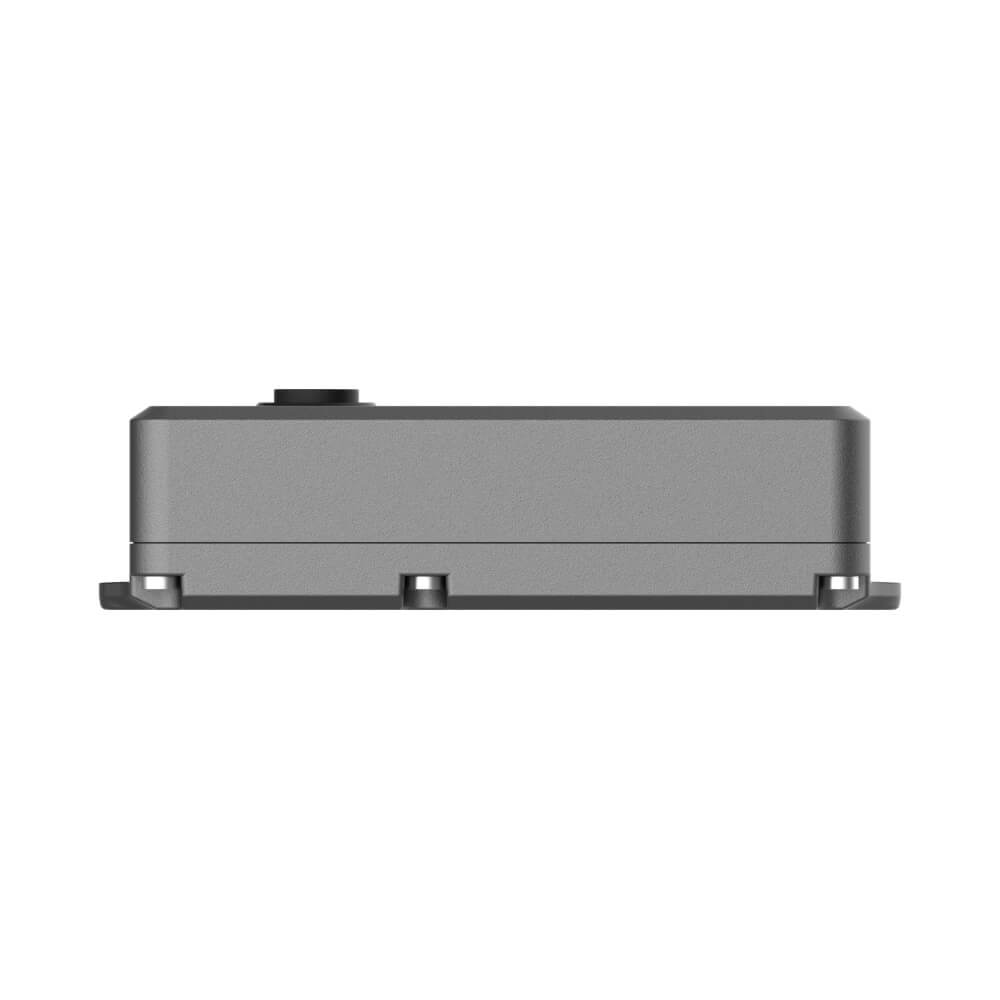 Milesight EM400-MUD industrial NB-IoT ultrasonic distance sensor with IP67 enclosure and dual battery design.