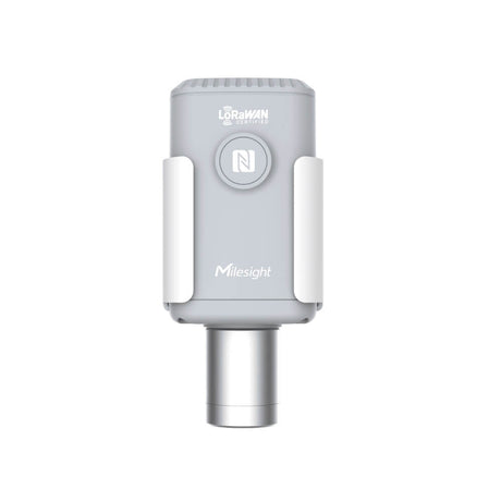 Milesight EM500-CO2 industrial LoRaWAN sensor for monitoring CO2, temperature, humidity, and barometric pressure.