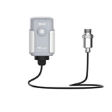 Milesight EM500-PP industrial LoRaWAN pipe pressure sensor with stainless steel probe and IP67 transceiver.