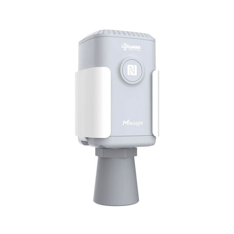 Milesight EM500-UDL ultrasonic LoRaWAN distance and level sensor with IP67 enclosure for non-contact liquid monitoring.