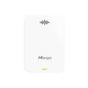 Milesight GS301 4-in-1 LoRaWAN bathroom odor detector for NH3, H2S, temperature, and humidity.