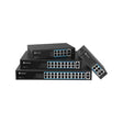 Milesight Industrial PoE Switch Series featuring 4, 8, 16, and 24 port configurations with 250m Extend Mode.