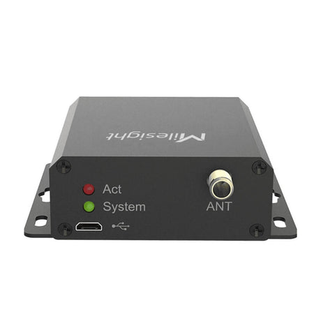 Milesight UC1114 LoRaWAN remote I/O controller with 2 digital inputs and 2 relay outputs for industrial automation.