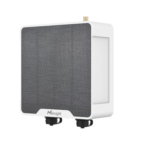 Milesight UC501 LTE cellular multi-interface controller with solar power and IP68 rating.