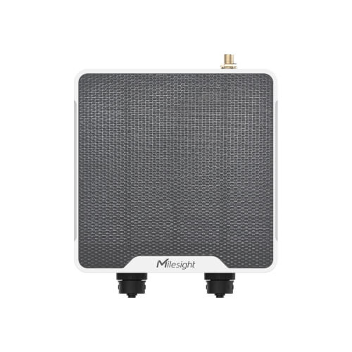 Milesight UC501 solar-powered LoRaWAN IoT controller with IP67 rating and multi-interface support.