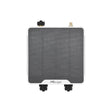 Milesight UC511 solar-powered LoRaWAN solenoid valve controller with IP67 housing and M12 connectors.