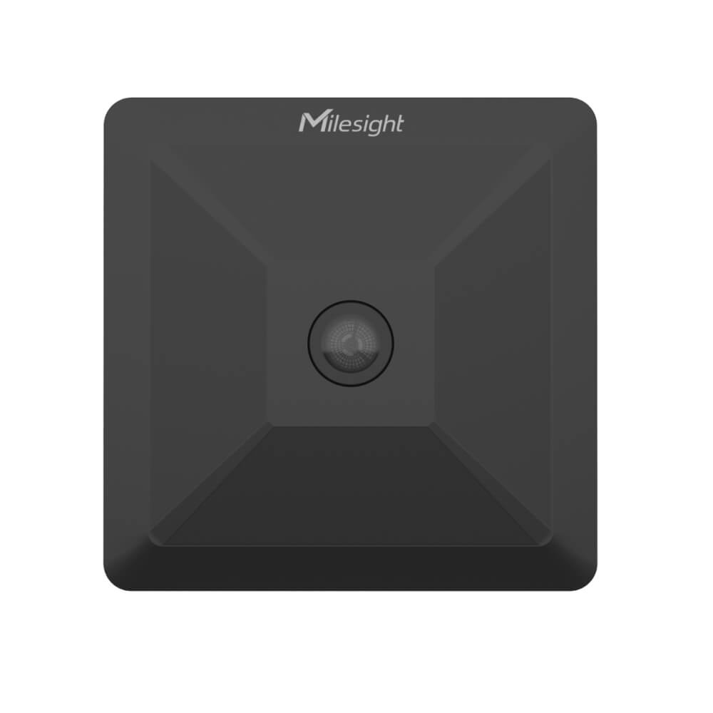 Milesight VS121 AI Workplace Occupancy Sensor for real-time people counting and region monitoring.