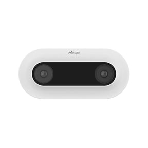 Milesight VS125 Indoor AI Stereo Vision People Counter for high-accuracy retail and office foot traffic analytics.