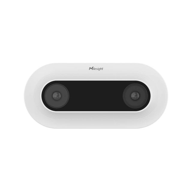 Milesight VS125 Indoor AI Stereo Vision People Counter for high-accuracy retail and office foot traffic analytics.