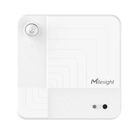 Milesight VS321 LoRaWAN AI Occupancy Sensor for real-time people counting and desk occupancy monitoring.