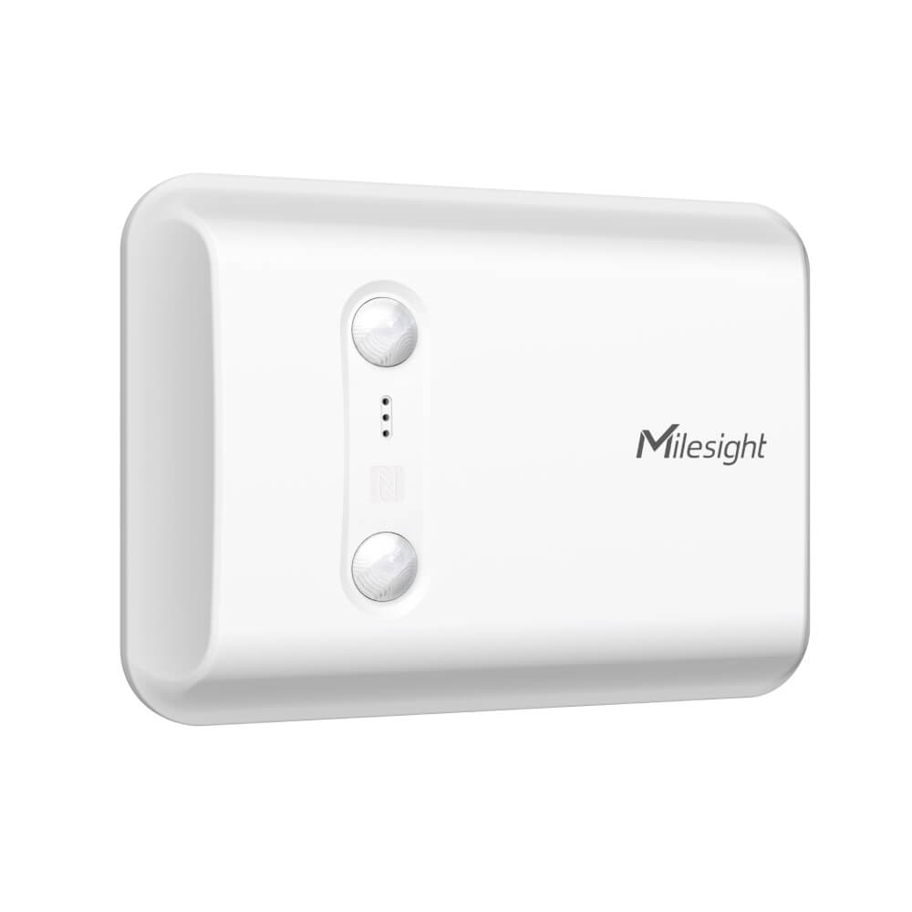 Milesight VS350 LoRaWAN 3D ToF people counting sensor for high-accuracy foot traffic monitoring and privacy protection.