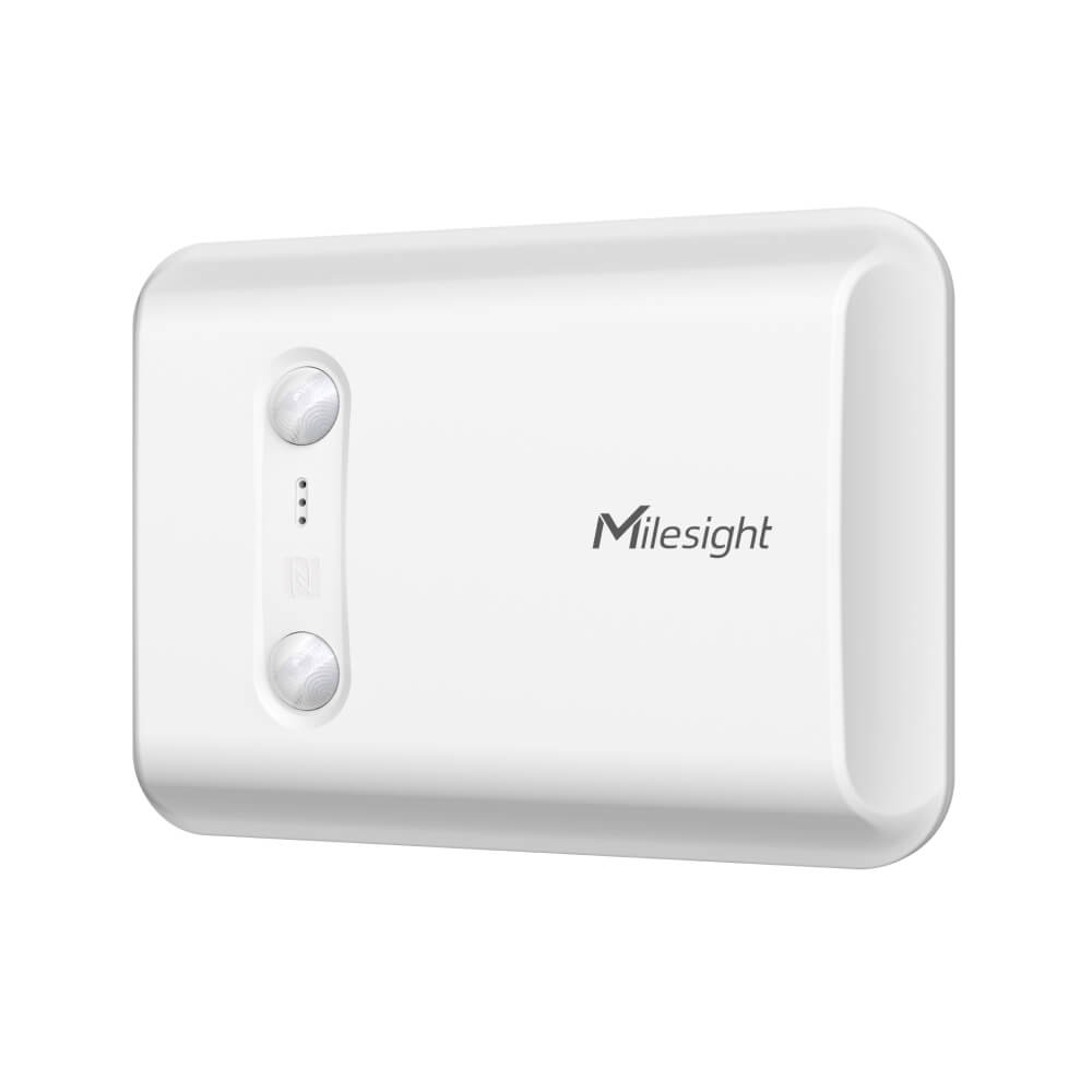 Milesight VS350 LoRaWAN 3D ToF people counting sensor for high-accuracy foot traffic monitoring and privacy protection.