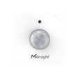 Milesight WS202 LoRaWAN PIR motion and light sensor with compact white enclosure for indoor occupancy monitoring.