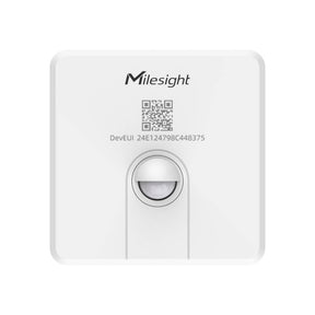Milesight WS203 LoRaWAN PIR motion sensor with temperature and humidity monitoring and D2D support.