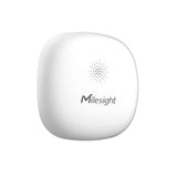 Milesight WS303 mini LoRaWAN water leak detection sensor with built-in buzzer and IP67 rating.