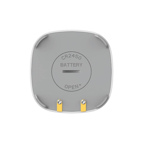 Milesight WS303 mini LoRaWAN water leak detection sensor with built-in buzzer and IP67 rating.