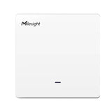 Milesight WS501 single-button LoRaWAN smart wall switch EU type with energy monitoring and Milesight D2D.