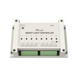 Milesight WS558 LoRaWAN smart light controller LN Type version with 8-channel control and energy monitoring.