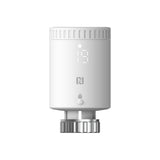 Milesight WT101 LoRaWAN smart radiator thermostat with LED display for automated radiator valve control.