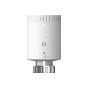 Milesight WT101 LoRaWAN smart radiator thermostat with LED display for automated radiator valve control.