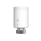 Milesight WT101 LoRaWAN smart radiator thermostat with LED display for automated radiator valve control.