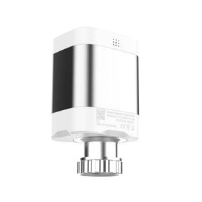 Milesight WT102 self-powered LoRaWAN smart radiator thermostat utilizing thermal energy harvesting.