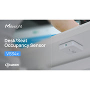 Milesight VS340/VS341 LoRaWAN® Desk & Seat Occupancy Sensor (EU868)
