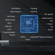 Milesight WT30x Series LoRaWAN® Wireless Smart Fan Coil Thermostats & Controllers (EU868)