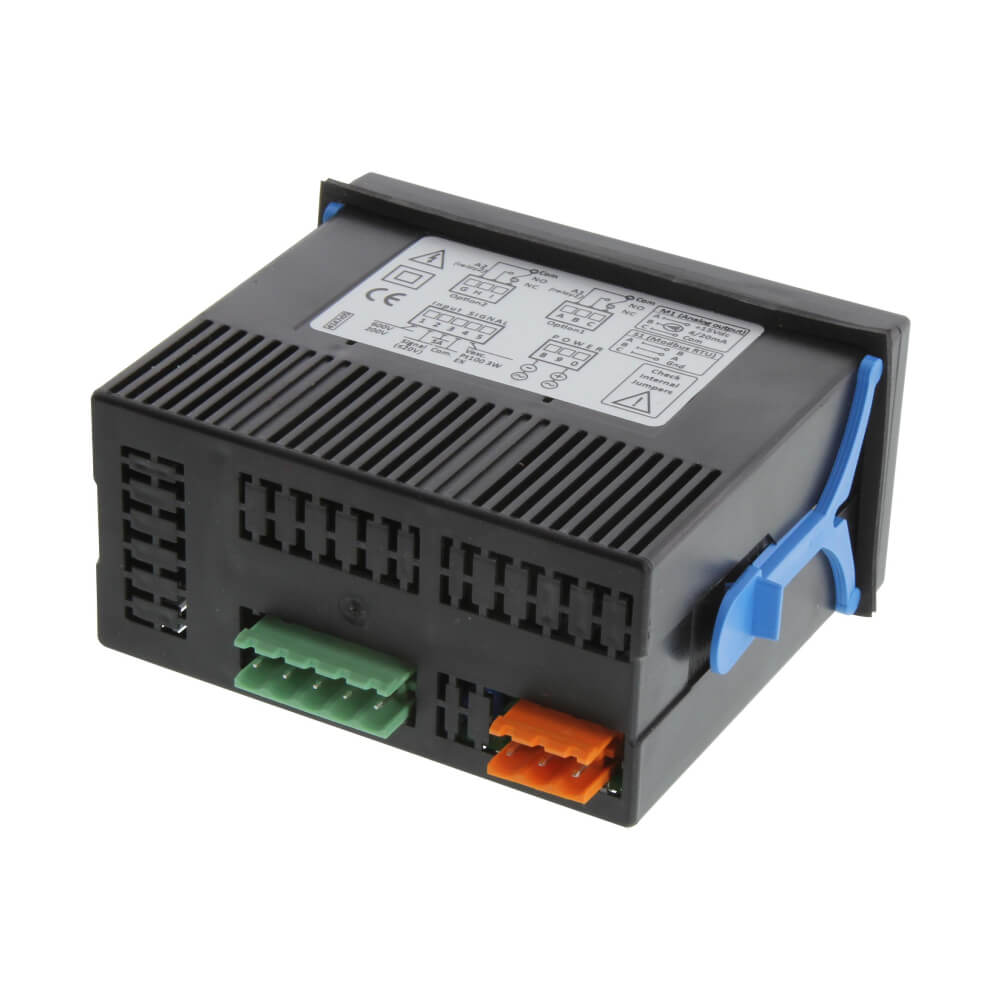 Omega DP20-A1 economical multisignal panel meter with 4-digit LED display and relay output.