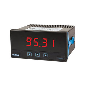 Omega DP20-A1 economical multisignal panel meter with 4-digit LED display and relay output.