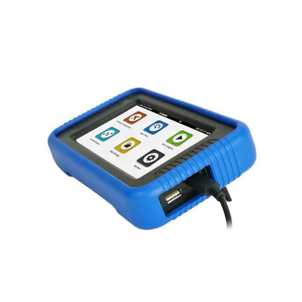 Omega OM-CP-OCTPRO 8-channel portable data acquisition logger with 5-inch color touch screen.