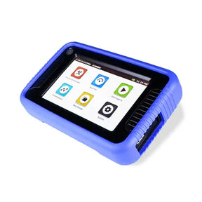 Omega OM-CP-OCTPRO 8-channel portable data acquisition logger with 5-inch color touch screen.