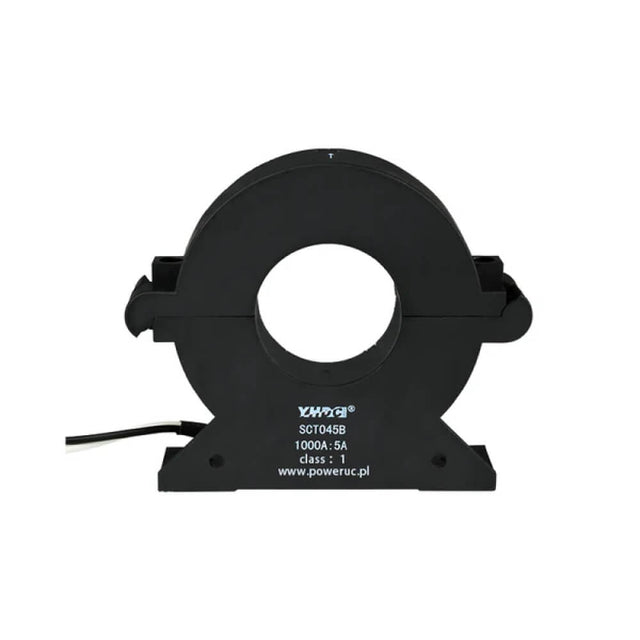 PowerUC SCT045B split-core current transformer with 45mm aperture for industrial energy metering.