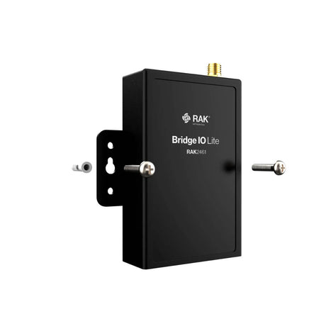 RAK2461 WisNode Bridge IO Lite for RS485 to LoRaWAN conversion with digital inputs and relay outputs.