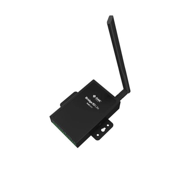 RAK2461 WisNode Bridge IO Lite for RS485 to LoRaWAN conversion with digital inputs and relay outputs.