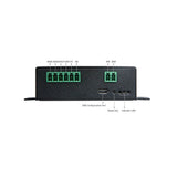 RAK7431 WisNode Bridge Serial industrial RS485 to LoRaWAN converter with Modbus RTU support and DIN rail mounting.