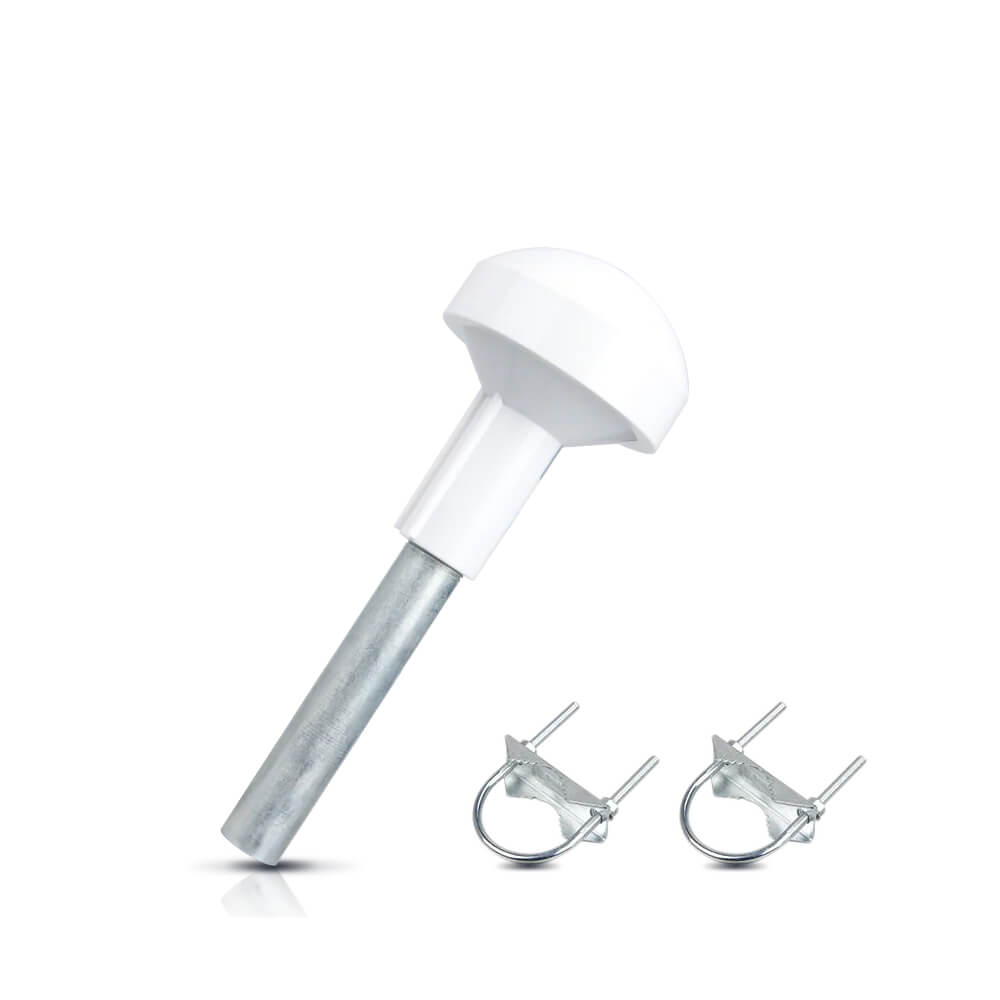 RAKwireless RAKAGPS1 high-gain active GPS antenna with mounting pole and 2m RG195 cable.