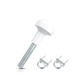 RAKwireless RAKAGPS1 high-gain active GPS antenna with mounting pole and 2m RG195 cable.