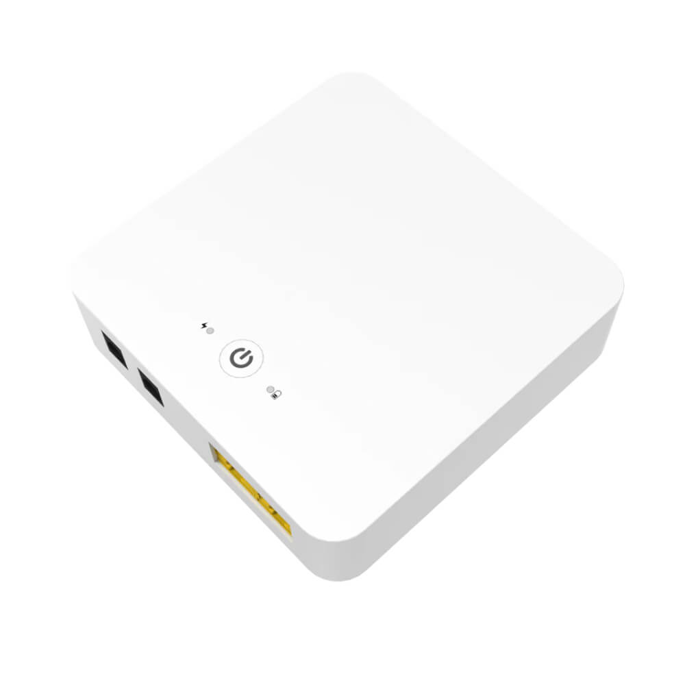 RAKwireless UPS PoE-03 uninterruptible power supply for RAK7268 and RAK7289 gateways with EU power cord.