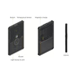 Seeed Studio SenseCAP T1000-E LoRaWAN card tracker, slim credit-card sized GPS tracker for asset and personnel monitoring.