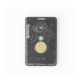 Seeed Studio SenseCAP T1000-E LoRaWAN card tracker, slim credit-card sized GPS tracker for asset and personnel monitoring.