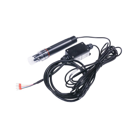 Seeed Studio S-pH-01A industrial pH sensor with RS485 and 4-20mA output for soil and water monitoring.