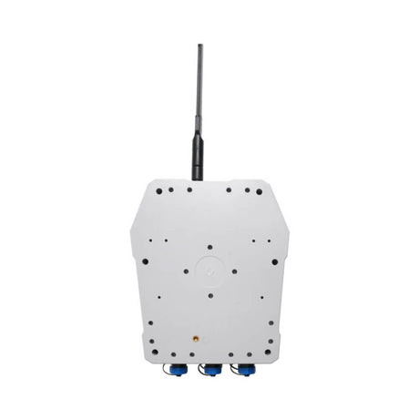 Seeed Studio SenseCAP Sensor Hub 4G Data Logger with solar power support and RS485 Modbus RTU connectivity.