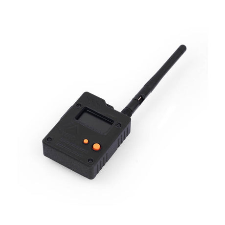 Seeed Studio Wio Tracker L1 Pro Meshtastic edition with OLED display and 3D printed protective casing.