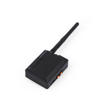 Seeed Studio Wio Tracker L1 Pro Meshtastic edition with OLED display and 3D printed protective casing.