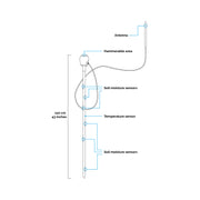 Sensoterra LoRaWAN Multi Depth Soil Moisture & Temperature Sensor - 6 Depths (EU868)