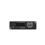 Teltonika TRB256 industrial M2M gateway featuring NB-IoT, LTE-M, 450MHz support, and multiple industrial interfaces.
