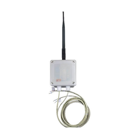 Watteco Monito LoRaWAN analog input sensor with dual 0-10V and 4-20mA interfaces and IP68 housing.